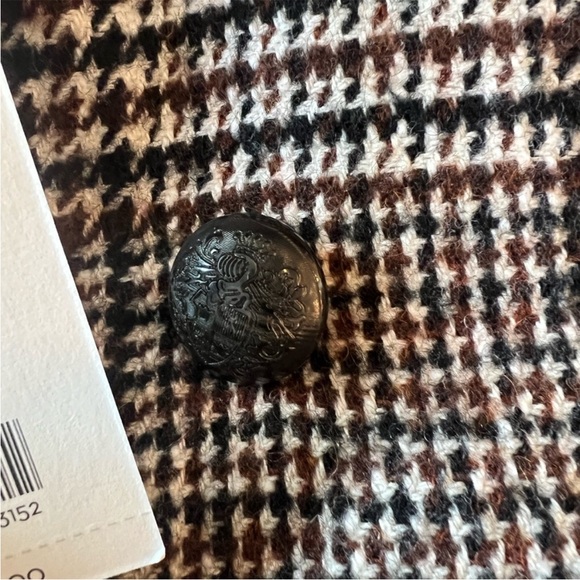 NWT Veronica Beard Mirko Jacket Color Oxblood/Black Size 0 - Picture 5 of 9